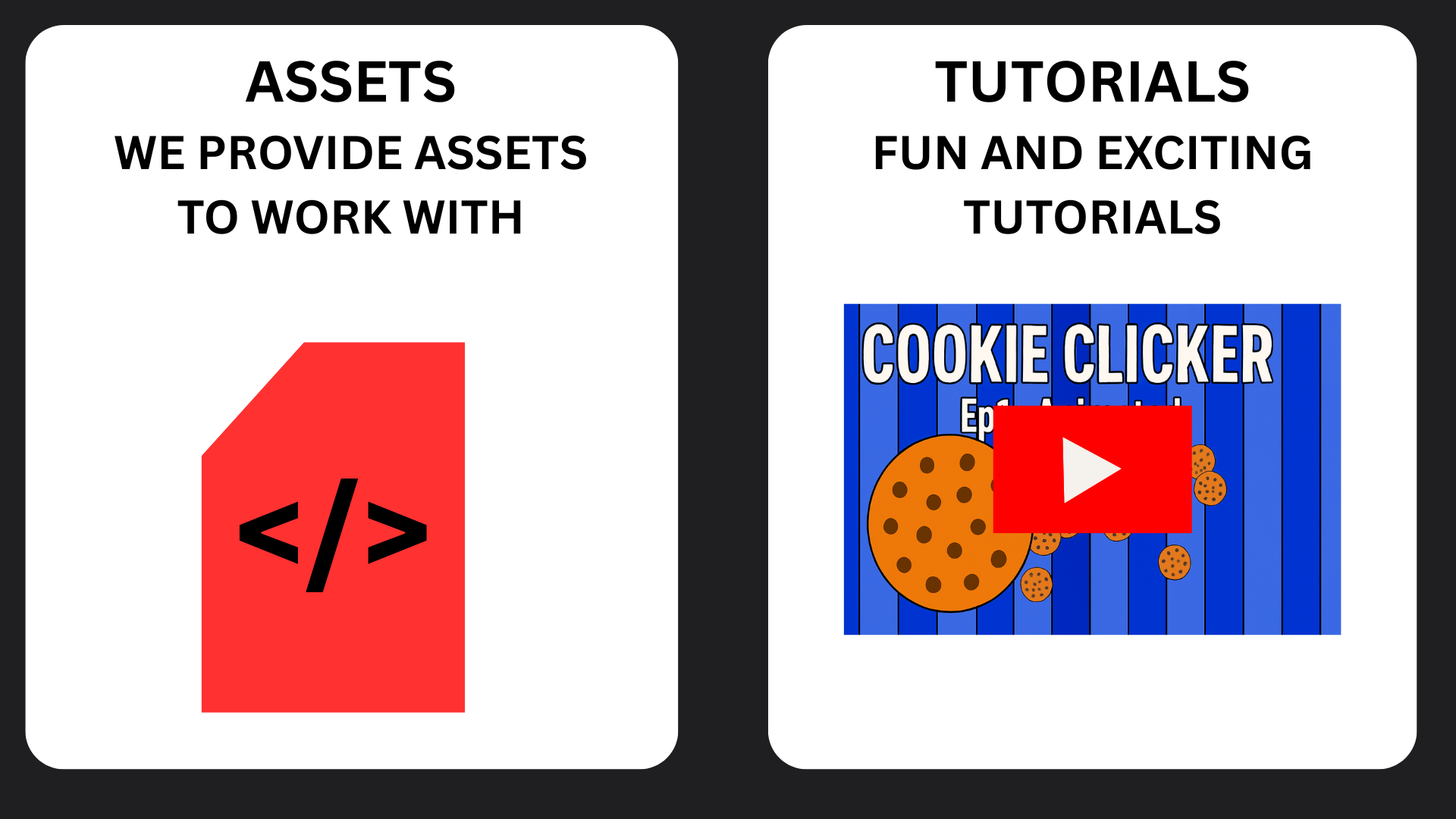 Coding tutorials and Scratch projects